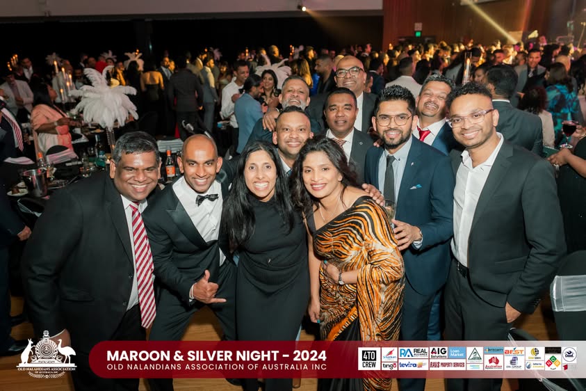 Nalanda Dinner Dance Maroon and Silver Night 2024 Photo