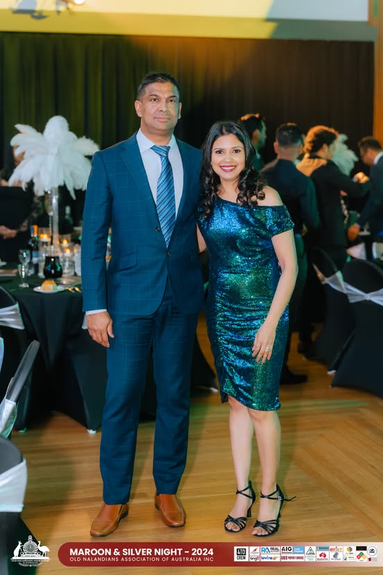 Nalanda Dinner Dance Maroon and Silver Night 2024 Photo