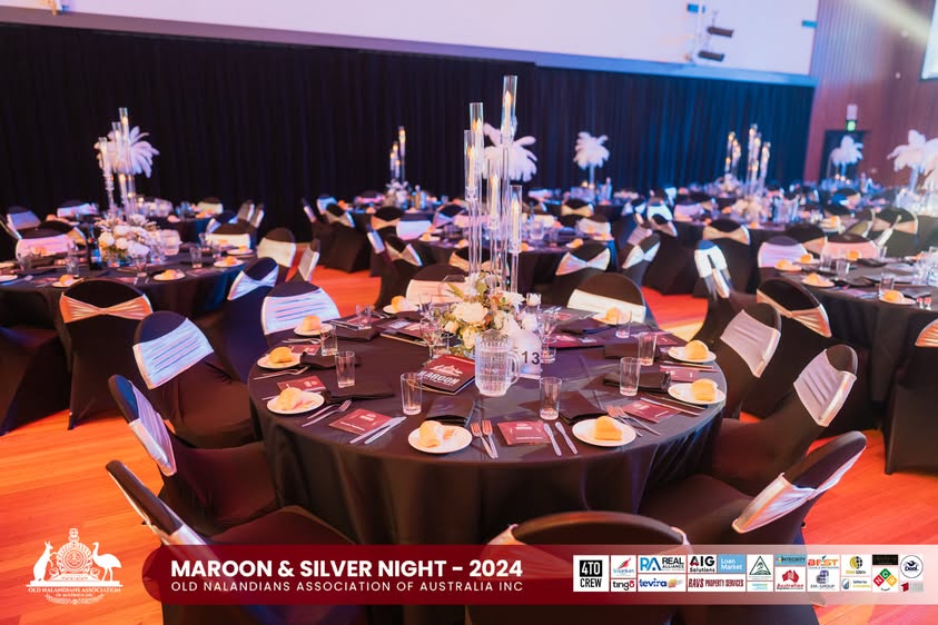 Nalanda Dinner Dance Maroon and Silver Night 2024 Photo