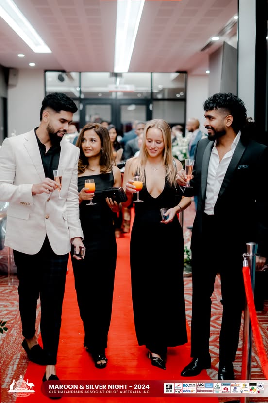 Nalanda Dinner Dance Maroon and Silver Night 2024 Photo