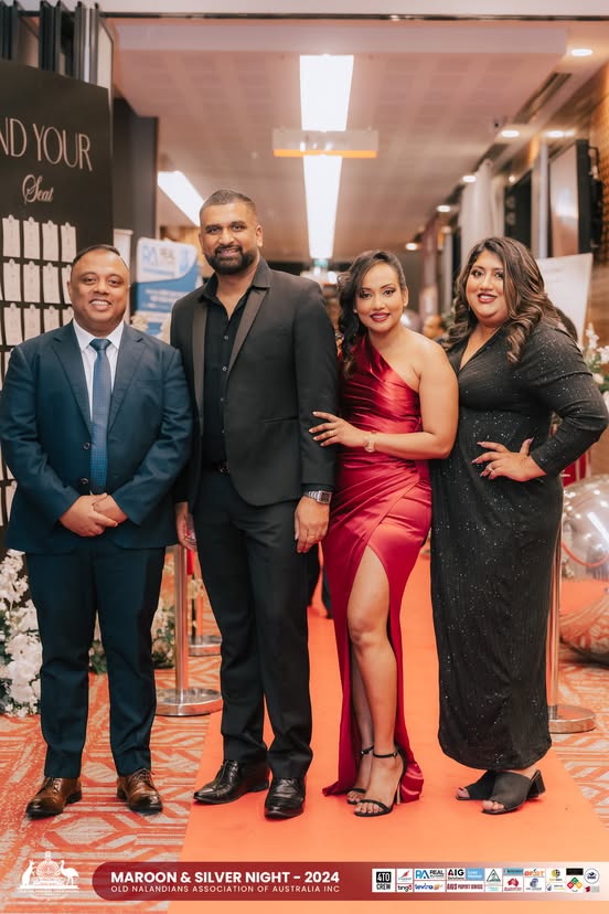 Nalanda Dinner Dance Maroon and Silver Night 2024 Photo