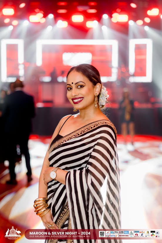 Nalanda Dinner Dance Maroon and Silver Night 2024 Photo