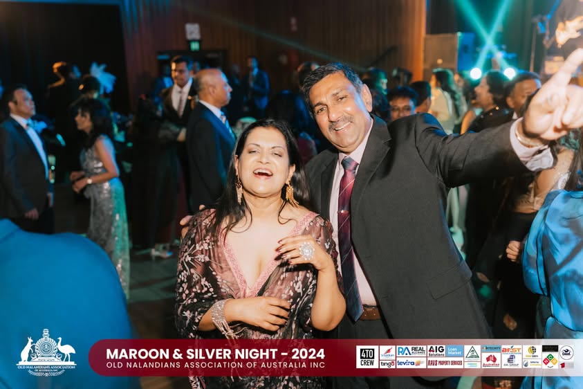 Nalanda Dinner Dance Maroon and Silver Night 2024 Photo