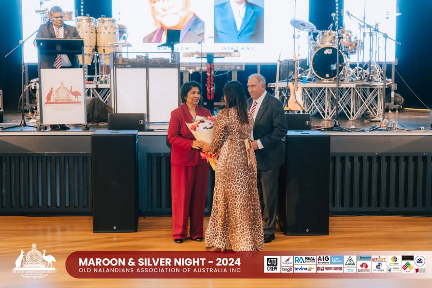 Nalanda Dinner Dance Maroon and Silver Night 2024 Photo