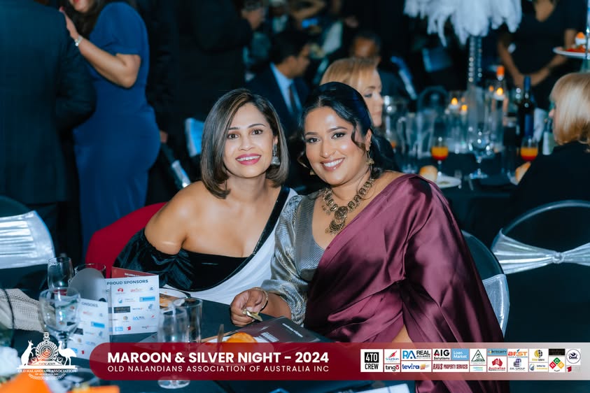 Nalanda Dinner Dance Maroon and Silver Night 2024 Photo