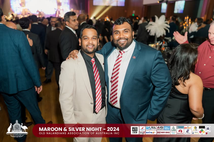 Nalanda Dinner Dance Maroon and Silver Night 2024 Photo