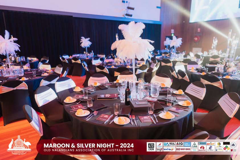 Nalanda Dinner Dance Maroon and Silver Night 2024 Photo