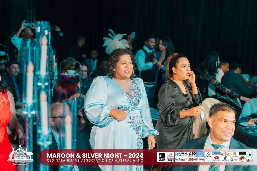 Nalanda Dinner Dance Maroon and Silver Night 2024 Photo