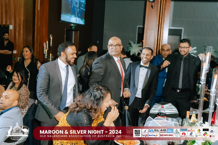 Nalanda Dinner Dance Maroon and Silver Night 2024 Photo