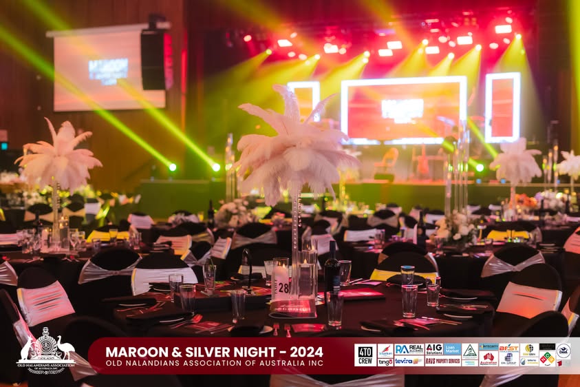 Nalanda Dinner Dance Maroon and Silver Night 2024 Photo