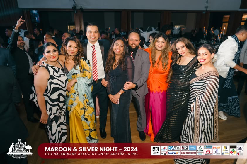 Nalanda Dinner Dance Maroon and Silver Night 2024 Photo