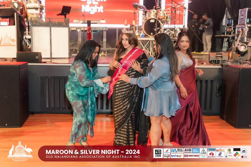 Nalanda Dinner Dance Maroon and Silver Night 2024 Photo