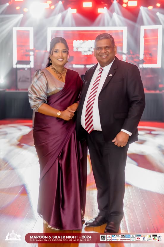 Nalanda Dinner Dance Maroon and Silver Night 2024 Photo