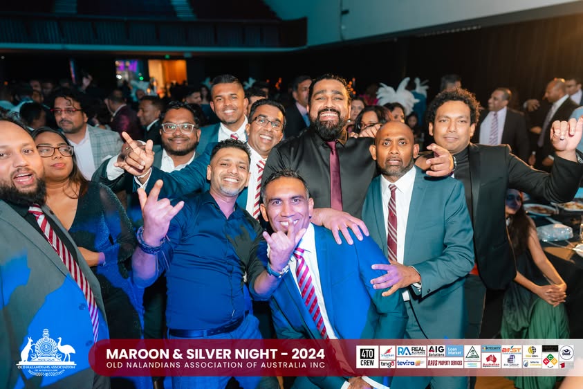 Nalanda Dinner Dance Maroon and Silver Night 2024 Photo