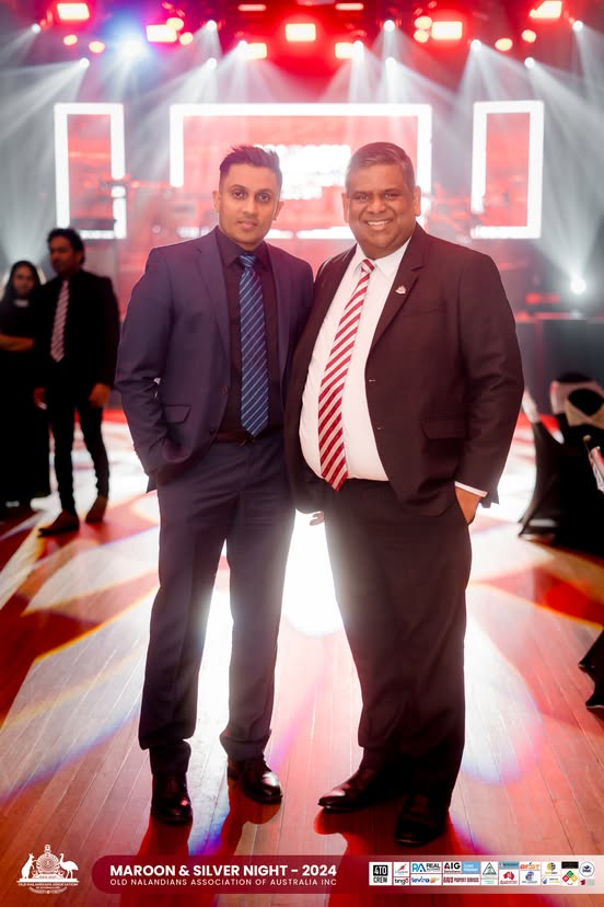 Nalanda Dinner Dance Maroon and Silver Night 2024 Photo