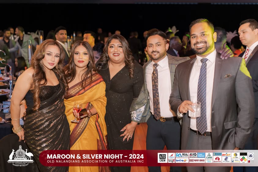 Nalanda Dinner Dance Maroon and Silver Night 2024 Photo