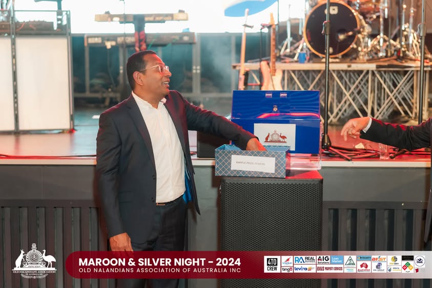 Nalanda Dinner Dance Maroon and Silver Night 2024 Photo