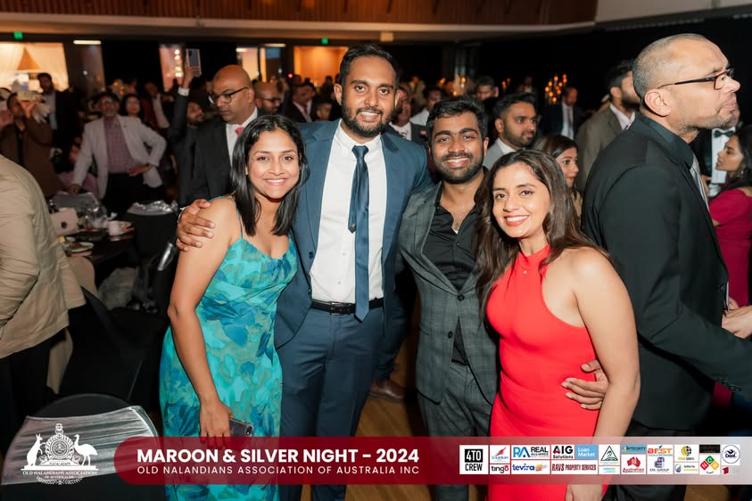Nalanda Dinner Dance Maroon and Silver Night 2024 Photo