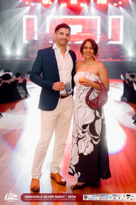 Nalanda Dinner Dance Maroon and Silver Night 2024 Photo