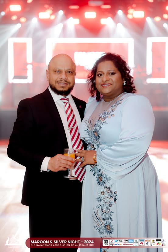 Nalanda Dinner Dance Maroon and Silver Night 2024 Photo