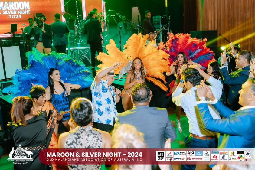 Nalanda Dinner Dance Maroon and Silver Night 2024 Photo