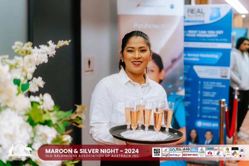 Nalanda Dinner Dance Maroon and Silver Night 2024 Photo