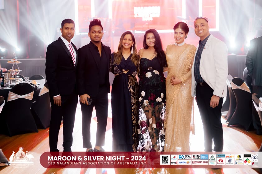 Nalanda Dinner Dance Maroon and Silver Night 2024 Photo