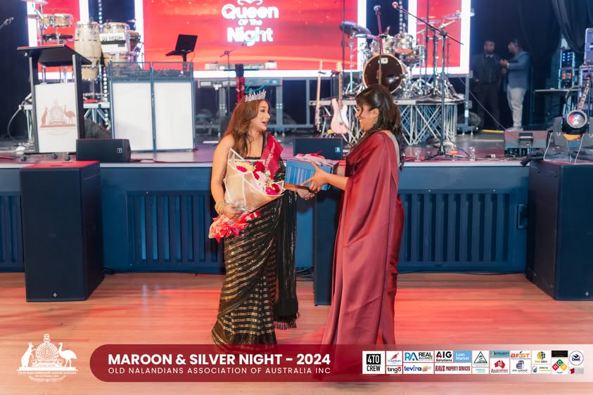 Nalanda Dinner Dance Maroon and Silver Night 2024 Photo