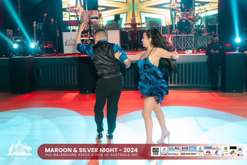 Nalanda Dinner Dance Maroon and Silver Night 2024 Photo