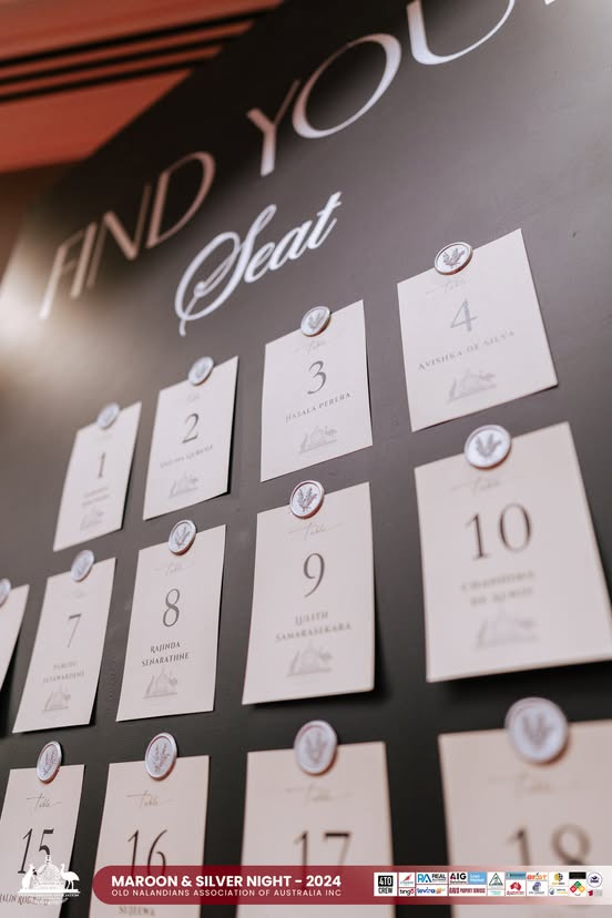 Nalanda Dinner Dance Maroon and Silver Night 2024 Photo