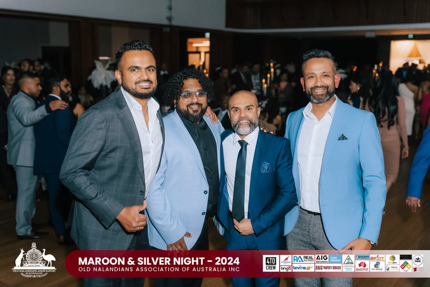 Nalanda Dinner Dance Maroon and Silver Night 2024 Photo