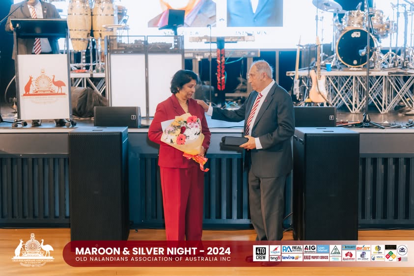 Nalanda Dinner Dance Maroon and Silver Night 2024 Photo