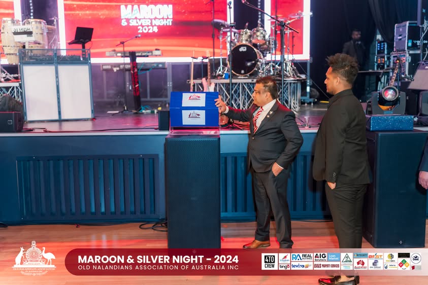 Nalanda Dinner Dance Maroon and Silver Night 2024 Photo