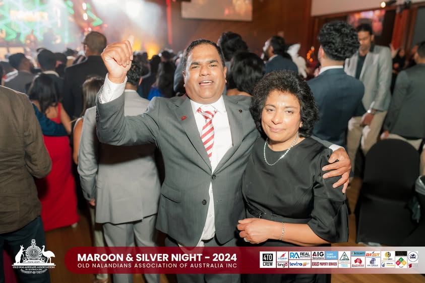Nalanda Dinner Dance Maroon and Silver Night 2024 Photo
