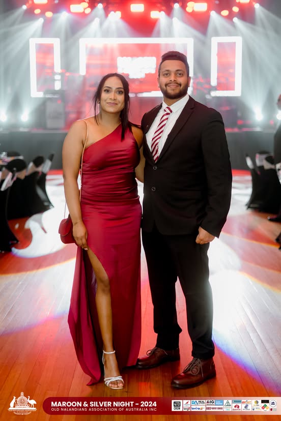 Nalanda Dinner Dance Maroon and Silver Night 2024 Photo