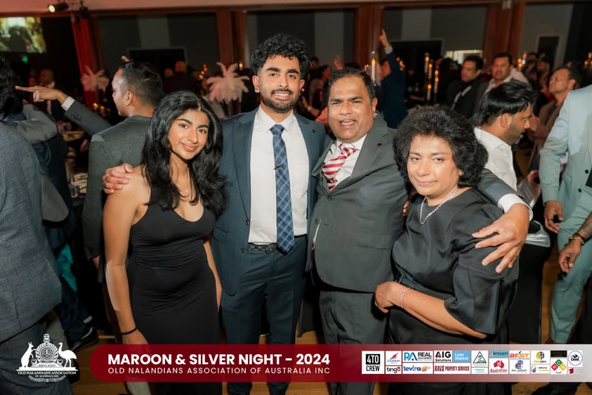 Nalanda Dinner Dance Maroon and Silver Night 2024 Photo