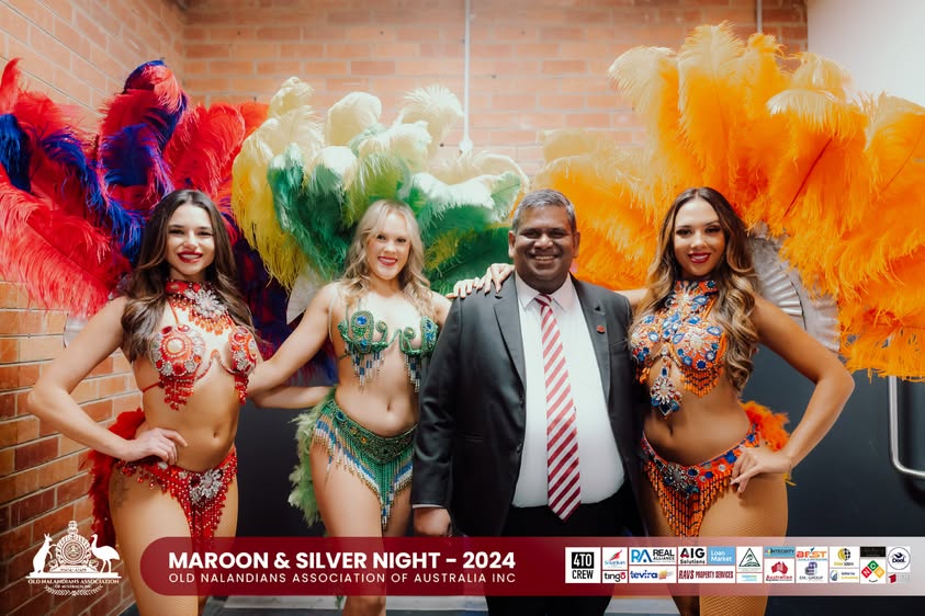 Nalanda Dinner Dance Maroon and Silver Night 2024 Photo