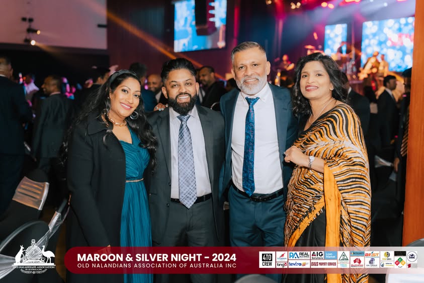 Nalanda Dinner Dance Maroon and Silver Night 2024 Photo