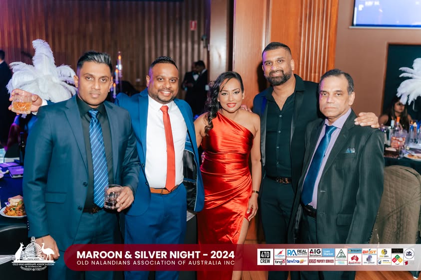 Nalanda Dinner Dance Maroon and Silver Night 2024 Photo