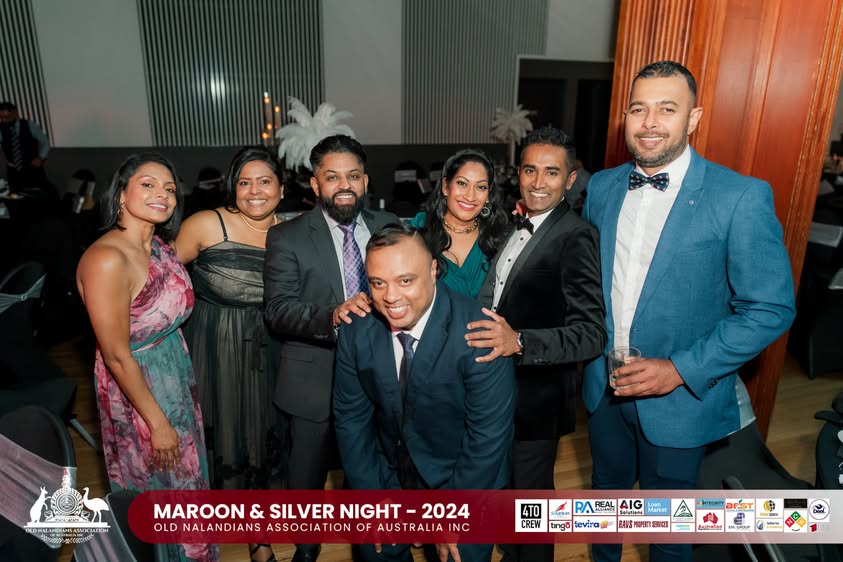 Nalanda Dinner Dance Maroon and Silver Night 2024 Photo