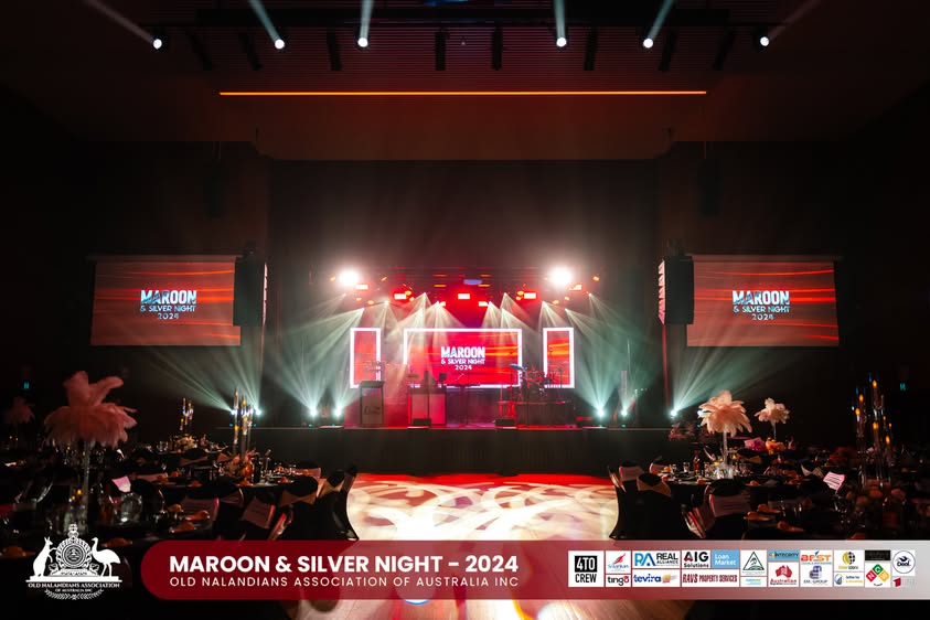 Nalanda Dinner Dance Maroon and Silver Night 2024 Photo