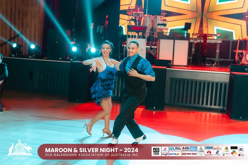 Nalanda Dinner Dance Maroon and Silver Night 2024 Photo