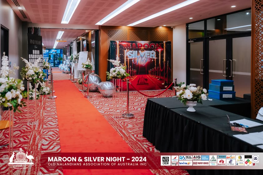 Nalanda Dinner Dance Maroon and Silver Night 2024 Photo