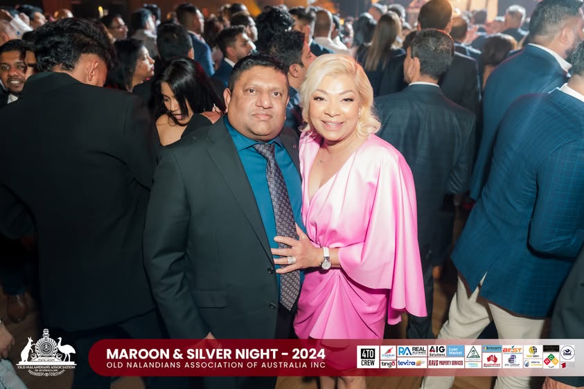 Nalanda Dinner Dance Maroon and Silver Night 2024 Photo