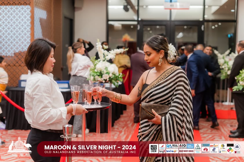 Nalanda Dinner Dance Maroon and Silver Night 2024 Photo