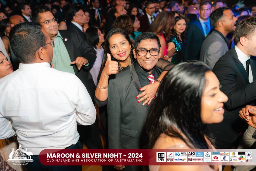 Nalanda Dinner Dance Maroon and Silver Night 2024 Photo