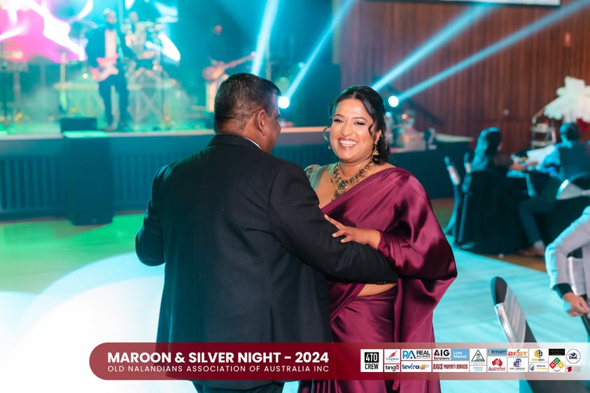 Nalanda Dinner Dance Maroon and Silver Night 2024 Photo