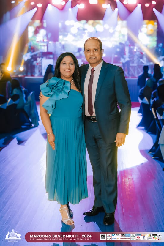 Nalanda Dinner Dance Maroon and Silver Night 2024 Photo