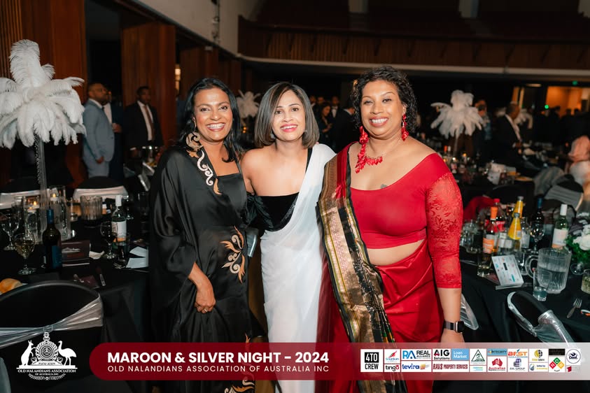 Nalanda Dinner Dance Maroon and Silver Night 2024 Photo