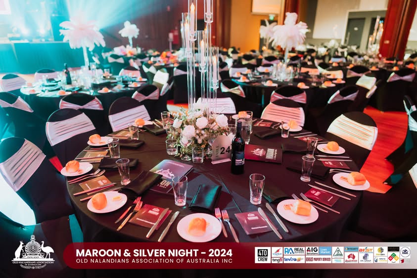 Nalanda Dinner Dance Maroon and Silver Night 2024 Photo